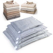 MagicBag Travel Compression Bags, 4 Pack Variety Flat Vacuum Storage Bags, Airtight, Space Saving, Clear, 5931452-200