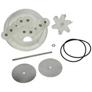 A&A Manufacturing Top Feed 6 Port T-Valve Replacement Parts Kit for 1.5-2 in Pipes, Complete Retrofit Gear Kit, 540269