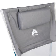 Ozark Trail HBS-GY6-OT Ultra-Light Packable High Back Polyester Camp Chair - Gray
