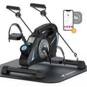 MERACH MR-S04 Under Desk Bike Pedal Exerciser Indoor Silent Elliptical Machine for Legs and Arms Mini Foot