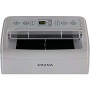 Amana AMAP084AW 8000 BTU (5500 BTU DOE)115-V 300 Sq. Ft. Portable Air Conditioner/Dehumidifier, White
