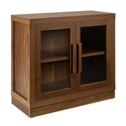 Better Homes & Gardens 443103 Ezra Accent Cabinet, Warm Walnut Finish