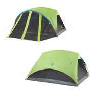 Coleman Carlsbad Dark Room Dome Camping Tent with Screen Room