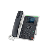 HP Poly Edge E220 VoIP Phone, Corded, Bluetooth, 4-Line Keys, 2.8