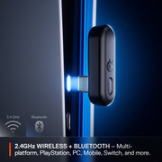 SteelSeries Arctis GameBuds Wireless Gaming Earbuds, 2.4GHz and Bluetooth 5.3, Active Noise Cancellation, 360 Spatial Audio, IP55 Water Resistant, 40H Battery with Qi Charging Case, White, 61708