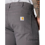 Carhartt Men's Relaxed Straight Rigby Work Utility Pants, Rugged Flex Stretch, Gravel, 31W x 30L, 102517-039