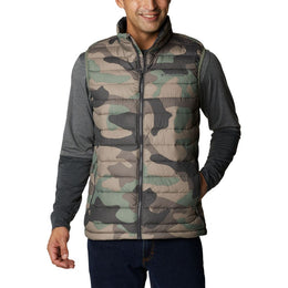 Columbia Powder Lite Vest for Men - Cypress Mod Camo Print - S