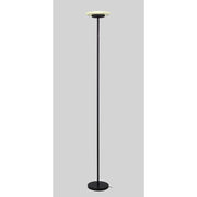 Simplee Adesso HW-F4015RB RGB Black Floor Lamp, 6 Automatic Color Modes, 12W LED, 1000 Lumens, 71 Inch, Modern Design