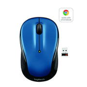 Logitech 910-005754 Compact Wireless Mouse, 2.4 GHz with USB Unifying Receiver, Optical Tracking, Blue