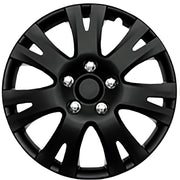 Coast to Coast IWC103216BLK Gloss Black 16in Wheel Cover / Hub Cap 4 Piece