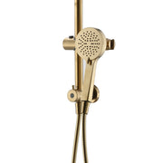 Better Homes & Gardens 58101-X584409 Deluxe Shower Combo with Magnetic Slide Bar Kit in Brushed Brass