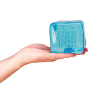 Schylling NeeDoh Niceberg Giant Sensory Squeeze Toy, Iceberg Shape, Blue, 3.25 in Cube