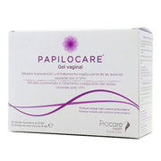 Procare Papilocare Vaginal Gel, Protective Barrier for Intimate Hygiene, Fragrance-Free, Lubricant Enhanced, 21 Unidoses of 5 ml, 198502.6