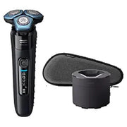 Philips Norelco S7886/84 Shaver 7600, Rechargeable Wet & Dry Electric Shaver with SenseIQ Technology, Quick Clean Pod, Travel Case and Pop-up Trimmer