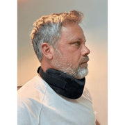 Koncept The Eliminator Sleep Aid Cushion, Dual-Purpose Memory Foam Travel Neck Support Pillow, Black, ESC
