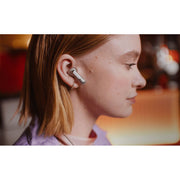 JBL Live Beam 3 True Wireless Noise-Cancelling Earbuds with Smart Touchscreen Charging Case, Purple, 48H Playback, 6 Microphones, IP55 Waterproof