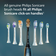 Philips Sonicare Optimal Plaque Control Replacement Toothbrush Heads with BrushSync Technology, White, 4-Pack