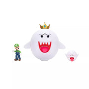 Nintendo 89970317 King Boo with Luigi Action Figure Set, 3PK