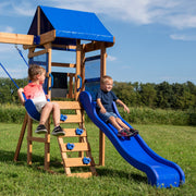 Backyard Discovery 2001060 Aurora Wooden Cedar Swing Set