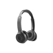 Cisco Wireless Bluetooth Headset 730, Dual On-Ear, HD Audio, Active Noise Cancellation, USB-A Adapter, 3.5mm Cable, Carbon Black, HS-WL-730-BUNA-C