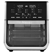 Gourmia GAF1290S All-in-One 14-Quart Air Fryer, Oven, Rotisserie, Dehydrator with Temperature Probe, Stainless Steel