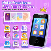 Vakzovy Kids Toy Play Phone, Purple-1