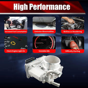 Macax Electronic Throttle Body Assembly, Compatible with Hyundai Accent 2012-2019, Veloster 2012-2017, Kia Rio 2012-2018, Soul 2012-2019, Dodge Attitude 2012-2014, 1.6L 4-Cyl, Replaces S20452 35100-2B300