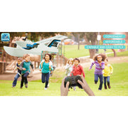 Bruce & Shark RC Plane Remote Control Airplane Tri-Phibian Amphibious Glider Blue 2.4GHz RTF