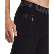 Under Armour HeatGear Armour Compression Leggings - Black/White - XLT