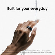 Samsung Galaxy Ring AI Smart Ring, Titanium, Size 8 or 11, Wellness Tracker with Heart Rate and Sleep Monitoring, Water-Resistant, 7-Day Battery Life