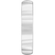Brilliance Fine Jewelry Sterling Silver 5mm Men's Comfort Fit Polished Wedding Band