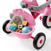 Radio Flyer 456PZ 3-in-1 Stroll 'n Trike, 3 Stages Grows with Child, Pink
