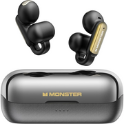 Monster MH22210 Wireless Earbuds, Comfort Clip-On Bluetooth Earbuds, Open Ear Earbuds with Environmental Noise Cancellation, IPX5 Waterproof & Touch Control