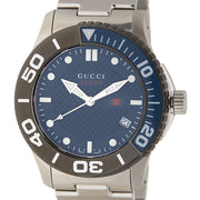 Gucci YA126282 126XL Stainless Steel Bracelet Watch, Blue
