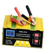 DYNWAVECA Car Battery Charger, 10A 12V/24V Automatic Charger Monitor Charge