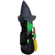Gemmy Industries Wicked Witch Elphaba Halloween Inflatable Yard Decoration, Green, 59.84 x 27.16 x 21.25 in, 3.26 lb