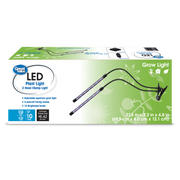 Great Value AFG2-5PS 2-Head Flexible LED Clamp Grow Light, 10W Selectable Spectrum