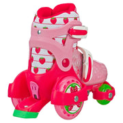 Roller Derby 1963BM Fun Roll Girl's Junior Adjustable Roller Skates, Pink, Medium