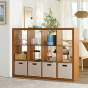 Better Homes & Gardens BH5336278612095 12-Cube Storage Organizer, Acorn