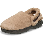 Crocs Classic Unfurgettable Clog, Slip-On Faux Fur Upper, Milk Chocolate, Size 8 Women/6 Men, 211116-2JJ
