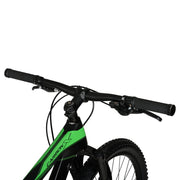 Hyper Bicycles HYP-T29-1030 29in Men's Carbon Fiber Mountain Bike, Black/Green