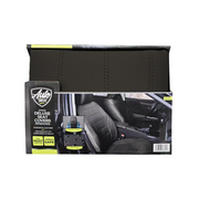 Auto Drive SC534455 Full Faux Leather Seat Covers - 2 Pack - Black, Universal Fit