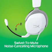 HyperX CloudX Stinger 2 Core Wired Gaming Headset, Lightweight Over-Ear, Noise-Cancelling Mic, 40mm Drivers, Black