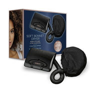 Conair SB1WM Black Soft Bonnet Hair Dryer with 4 Heat Settings and Extra-Large Bonnet