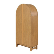 Better Homes & Gardens BHF336158813031 Juliet Arch Cabinet, Light Honey Finish