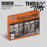 Stray Kids THIS & THAT That Version K-Pop Music Album CD Korean English with Collectible Photocards and Stickers