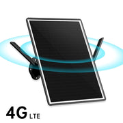 Secueye Solar 4G Router LTE Cat.1 Modem, 2.4GHz WiFi6 Hotspot, Outdoor Access Point with Virtual SIM, Built-in 26000mAh Battery, IP66 Waterproof L8-C1