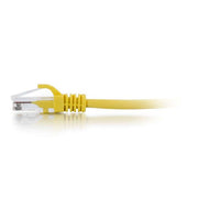 C2G 27196 Cat6 Snagless Unshielded (UTP) Network Patch Cable, Yellow, 50'