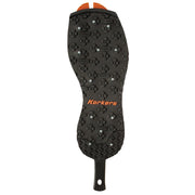 Korkers OmniTrax Studded Kling-On Sticky Rubber Soles for Men - Black/Orange - 12