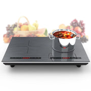 VBGK DD006 24 Inch 2 Burner 4000W Plug Electric Countertop Hot Plate